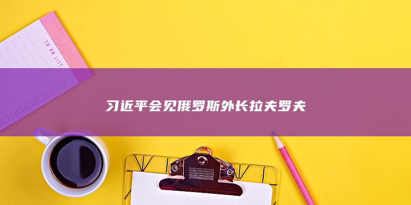 习近平会见俄罗斯外长拉夫罗夫